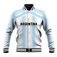 Vamos Argentina WC26 Custom Baseball Jacket Vamos Argentina History Champions Blue - Wonder Print Shop