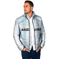 Vamos Argentina WC26 Custom Padded Jacket Vamos Argentina History Champions Blue - Wonder Print Shop