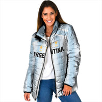Vamos Argentina WC26 Custom Padded Jacket Vamos Argentina History Champions Blue - Wonder Print Shop