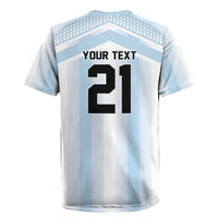 Vamos Argentina WC26 Custom Rugby Jersey Vamos Argentina History Champions Blue - Wonder Print Shop