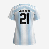 Vamos Argentina WC26 Custom Scrub Top Vamos Argentina History Champions Blue - Wonder Print Shop