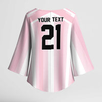 Vamos Argentina WC26 Custom Kimono Sleeve Blouse Vamos Argentina History Champions Pink - Wonder Print Shop