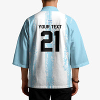 World Football 2026 Argentina Custom Kimono Past Champions Future Legends Blue - Wonder Print Shop