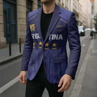 World Football 2026 Argentina Custom Blazer Past Champions Future Legends Purple - Wonder Print Shop