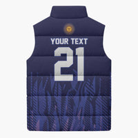 World Football 2026 Argentina Custom Sleeveless Puffer Jacket Past Champions Future Legends Purple - Wonder Print Shop