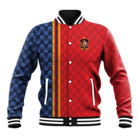 World Football 2026 Spain Custom Baseball Jacket Vamos a Espana - Wonder Print Shop