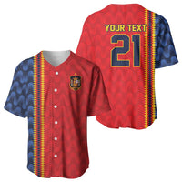 World Football 2026 Spain Custom Baseball Jersey Vamos a Espana - Wonder Print Shop