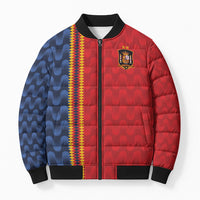 World Football 2026 Spain Custom Bomber Puffer Jacket Vamos a Espana - Wonder Print Shop