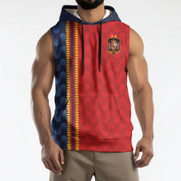 World Football 2026 Spain Custom Sleeveless Hoodie Vamos a Espana - Wonder Print Shop