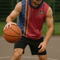 World Football 2026 Spain Custom Sleeveless Hoodie Vamos a Espana - Wonder Print Shop