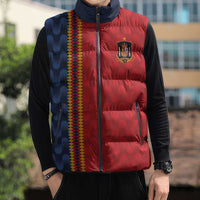 World Football 2026 Spain Custom Sleeveless Puffer Jacket Vamos a Espana - Wonder Print Shop