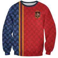 World Football 2026 Spain Custom Sweatshirt Vamos a Espana - Wonder Print Shop