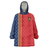 World Football 2026 Spain Custom Wearable Blanket Hoodie Vamos a Espana - Wonder Print Shop