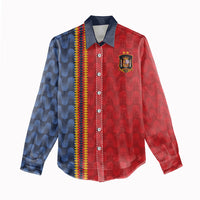 World Football 2026 Spain Custom Women Casual Shirt Vamos a Espana - Wonder Print Shop