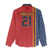 World Football 2026 Spain Custom Women Casual Shirt Vamos a Espana - Wonder Print Shop
