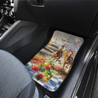 Personalized Kentucky Horse Race Car Mats With Mint Julep Cocktail LT9 - Wonder Print Shop