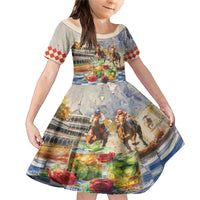 Personalized Kentucky Horse Race Family Matching Mermaid Dress and Hawaiian Shirt With Mint Julep Cocktail LT9 - Wonder Print Shop