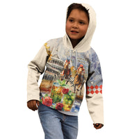 Personalized Kentucky Horse Race Kid Hoodie With Mint Julep Cocktail - Wonder Print Shop