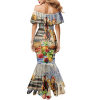 Personalized Kentucky Horse Race Mermaid Dress With Mint Julep Cocktail - Wonder Print Shop