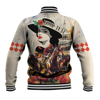 Personalized Kentucky Ladies Baseball Jacket The Run For The Roses Derby LT9 - Wonder Print Shop