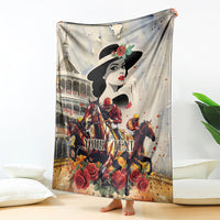Personalized Kentucky Ladies Blanket The Run For The Roses Derby