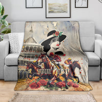 Personalized Kentucky Ladies Blanket The Run For The Roses Derby