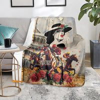 Personalized Kentucky Ladies Blanket The Run For The Roses Derby