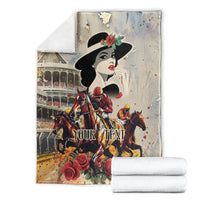 Personalized Kentucky Ladies Blanket The Run For The Roses Derby
