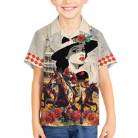 Personalized Kentucky Ladies Family Matching Puletasi and Hawaiian Shirt The Run For The Roses Derby - Wonder Print Shop
