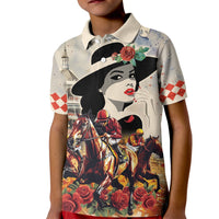 Personalized Kentucky Ladies Kid Polo Shirt The Run For The Roses Derby - Wonder Print Shop