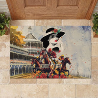 Personalized Kentucky Ladies Rubber Doormat The Run For The Roses Derby - Wonder Print Shop