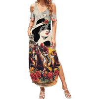 Personalized Kentucky Ladies Summer Maxi Dress The Run For The Roses Derby - Wonder Print Shop