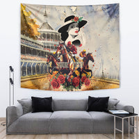 Personalized Kentucky Ladies Tapestry The Run For The Roses Derby - Wonder Print Shop