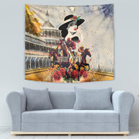 Personalized Kentucky Ladies Tapestry The Run For The Roses Derby - Wonder Print Shop
