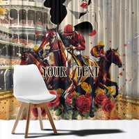 Personalized Kentucky Ladies Window Curtain The Run For The Roses Derby - Wonder Print Shop