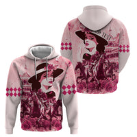 Personalized Kentucky Ladies Hoodie The Run For The Roses Derby - Pink Out - Wonder Print Shop