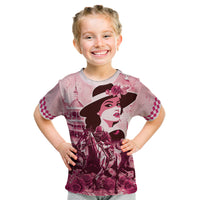 Personalized Kentucky Ladies Kid T Shirt The Run For The Roses Derby - Pink Out - Wonder Print Shop