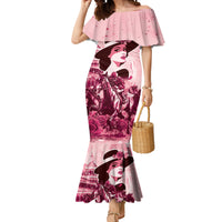 Personalized Kentucky Ladies Mermaid Dress The Run For The Roses Derby - Pink Out - Wonder Print Shop