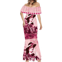 Personalized Kentucky Ladies Mermaid Dress The Run For The Roses Derby - Pink Out - Wonder Print Shop