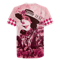 Personalized Kentucky Ladies Rugby Jersey The Run For The Roses Derby - Pink Out - Wonder Print Shop
