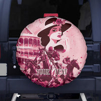 Personalized Kentucky Ladies Spare Tire Cover The Run For The Roses Derby - Pink Out - Wonder Print Shop