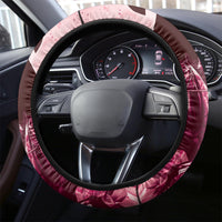 Kentucky Ladies Steering Wheel Cover The Run For The Roses Derby - Pink Out - Wonder Print Shop