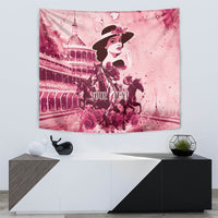 Personalized Kentucky Ladies Tapestry The Run For The Roses Derby - Pink Out - Wonder Print Shop