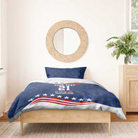 United States Pacific Rugby Custom Bedding Set USA Classic Sporty Pattern