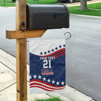 United States Pacific Rugby Custom Garden Flag USA Classic Sporty Pattern