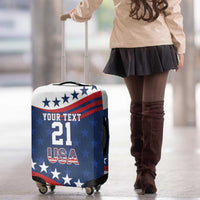 United States Pacific Rugby Custom Luggage Cover USA Classic Sporty Pattern