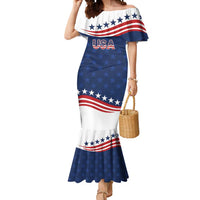 United States Pacific Rugby Custom Mermaid Dress USA Classic Sporty Pattern