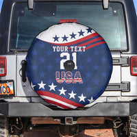 United States Pacific Rugby Custom Spare Tire Cover USA Classic Sporty Pattern