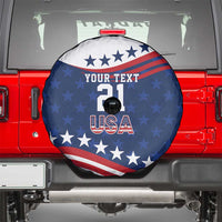 United States Pacific Rugby Custom Spare Tire Cover USA Classic Sporty Pattern