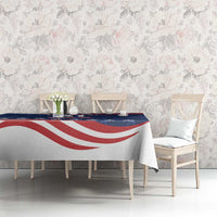 United States Pacific Rugby Custom Tablecloth USA Classic Sporty Pattern